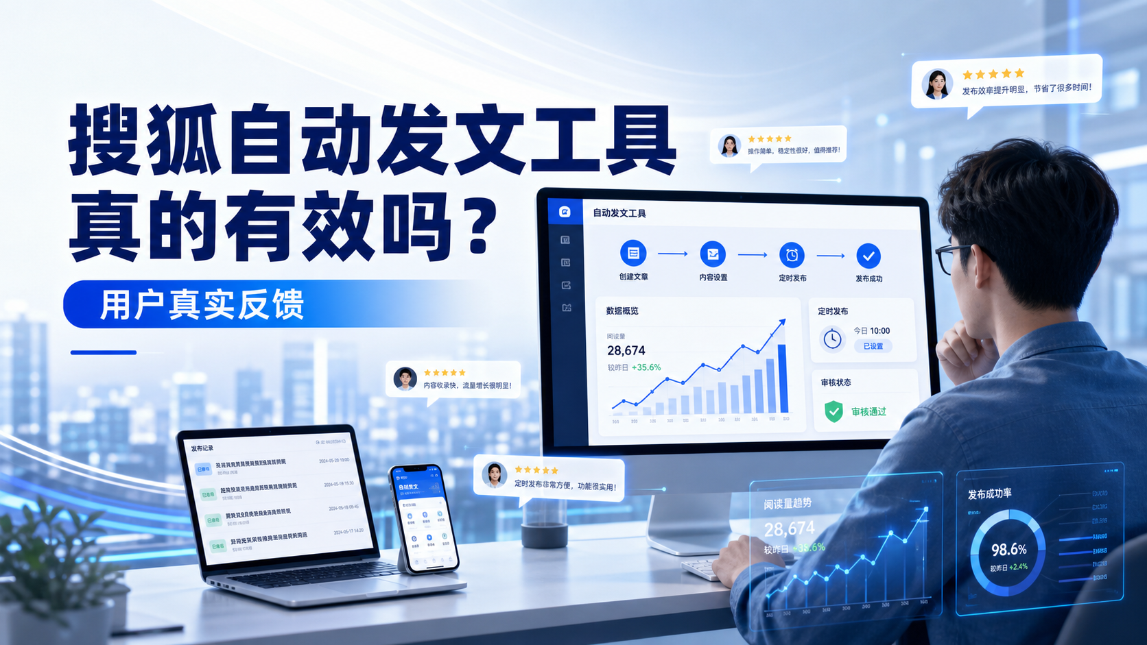 搜狐自动发文工具真的有效吗？白沙用户的真实反馈